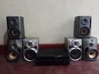 Sony Speakers with Sherwood Amp