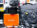 Sony ZV E10 Mirrorless 4K Camera