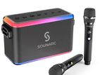 Sounarc A1 RGB Speaker with Wireless Mic Pair