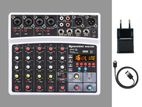 Sound / Audio mixer 4 Channel Rowestar with Card - BMG-06D