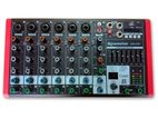 Sound / Audio mixer 8Channel 900W Digital Powered Mixer( KP-8 DSP)