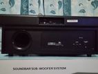 Sound Bar and Speaker Subwoofer