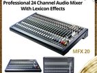 Sound Craft MFX 20 Audio Mixer(24 Channel)