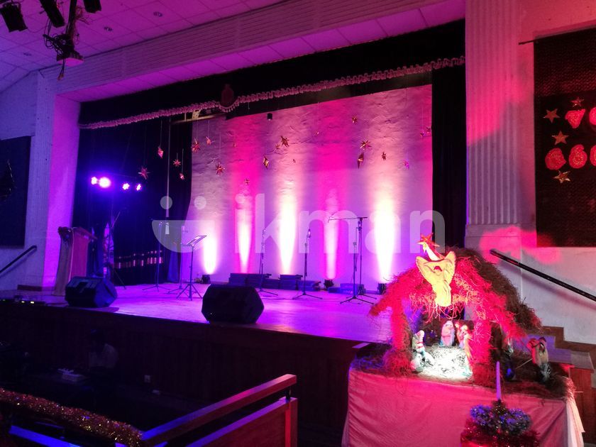 Sound Light with Projector Rent Maharagama ikman