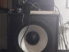 Speaker System with Power Mixer