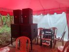 Soundcraft Mixer with Speakers
