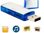 sound / Voice Recorder USB Spy Mini digital 8GB ( Recording 150 Hrs )