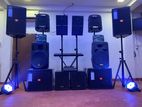 Sounds System (Setup) For Rent