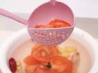 Soup Spoon - 2 In 1 Long handle Home Kitchen Strainer