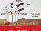 SOWBAGHYA STAINLESS STEEL PRESSURE COOKER (5L)