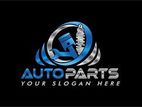 Spare Parts Shop Logo Design - Art Work