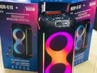 SPEAKER (BT|USB|AUX) WITH WIRELESS MIC KARAOKE NDR - 610 (NEW)