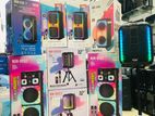 Speaker (Karaoke)/Subwoofer - Wireless/Wired Mic (Rechargeable|BL|RGB)