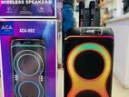 SPEAKER WITH WIRELESS MIC (ACA002) SUPER BASS|BLUETOOTH - KARAOKE NEW