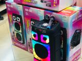 Speakers - Karaoke/Subwoofer (Rechargeable|BL|RGB) Wireless/Wired Mic