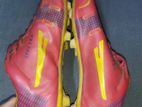 Spectra Football/Rugby Boots - Red with Yellow