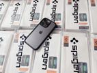 Spigen Ultra Hybrid Case iPhone 13 14 15 16 Pro Max Clear Back Cover