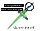 Sprinkler-Micro - 1/2" Outer Thread + Spike-1 (318b)