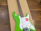 Squier Sonic Stratocaster HSS Electric Guitar Lime Green New
