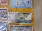 Sri Lanka Old Notes Money