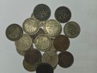 Srilankan Old 25 cent coins