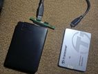 SSD 128 GB +Enclosure