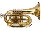 Stagg - LV-TR4415 Bb Pocket Trumpet, w/regular Trumpet bell