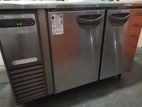 stainless steel 2 door chiller