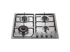 Stainless Steel 4 Burner Gas Hob with Safety Device