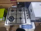 Stainless Steel 4 Gas Burner Cooker Hob