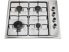 Stainless Steel 4 Gas Burner Cooker Hob Powerful Kitchen Performance