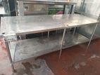 stainless steel 7 feet table