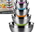 STAINLESS STEEL BOWL WITH LID 5PCS SET -1820222426