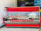 Stainless Steel Chicken & Fish Display Coolers