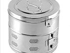 Stainless Steel Dressing Drums 9×9 inch
