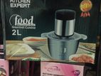 Stainless Steel Electric Food Chopper – 2L