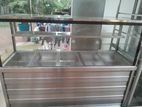 Stainless Steel Food Display Counter
