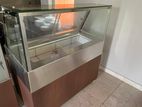Stainless Steel Gelato Model Ice Cream Displayer