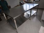 Stainless Steel Hotel Kitchen Tables