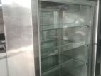 stainless steel pastry show case cupboard