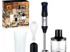 Stainless Steel Powerful 4in1 Electric Stick Hand Blender