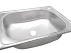 Stainless Steel Sink With Waste ( 20" x 16" )