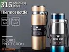 STAINLESS STEEL THERMOS VACUUM CUP WATER BOTTLE - 1000ML