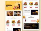 Static Web Designed For Mini Cafe & Restaurant Budget Package