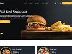 Static Web Site" Create Budget Package For Burger Shop)