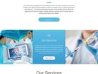 Static Web Site Create For Medical Center/ Lab Combo Package