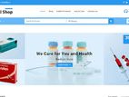 Static Web Site Create For Medical Center/ Lab Combo Package