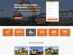 Static Web Site Designed for Constriction Combo Package