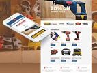 Static Web Site Designed for Hardware Combo Package''''