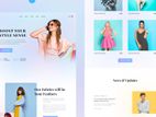 Static Web Site For Clothing Shop Budget Package